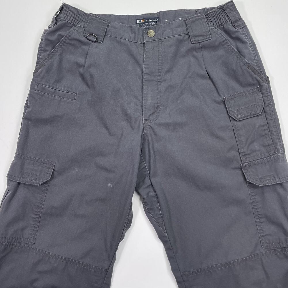 511 Tactical Icon Cargo Pants Mens 36x34 (M33x32) Gray Straight Ripstop Utility